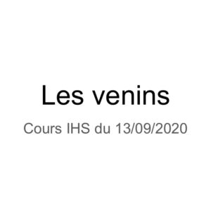 Les venins de Serpent